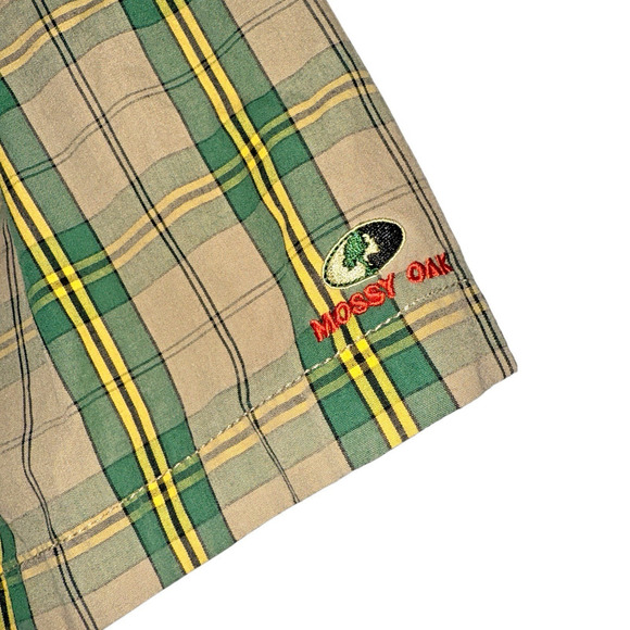 Mossy Oak Sz XL Plaid Button Down Shirt Casual Western Cabincore Classic - Picture 7 of 7
